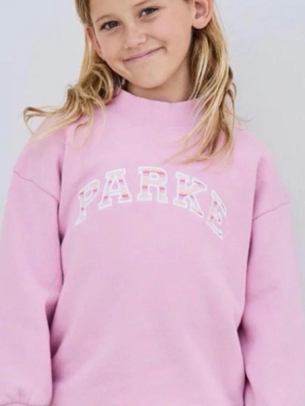PARKE Sweetpea NWT Kids Pink Crewneck Sweatshirt